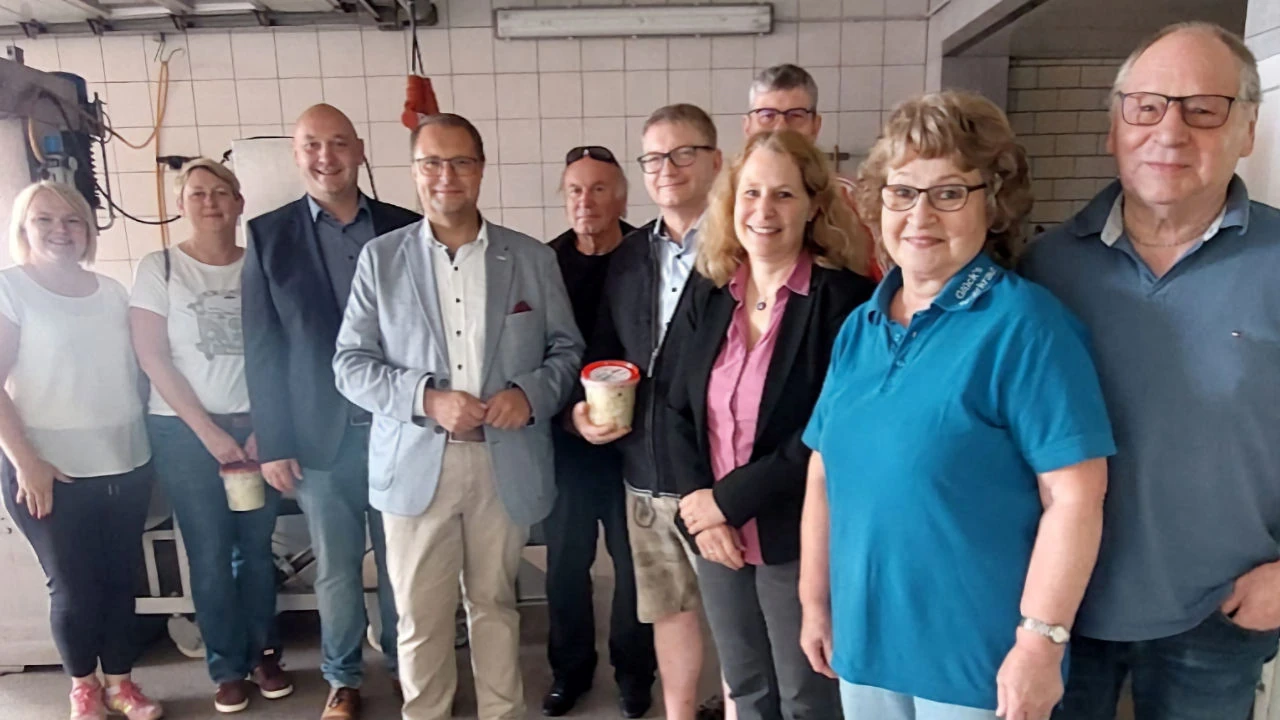Besuch Heiko Hain MdB
