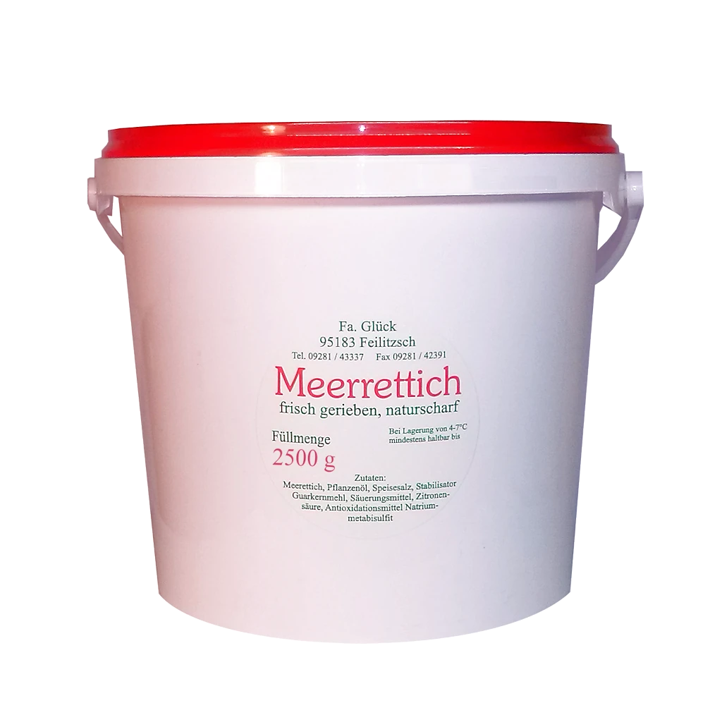 Meerrettich gerieben 2,5 kg